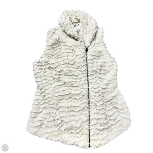 Vest Faux Fur & Sherpa By Patagonia In Cream, Size: S