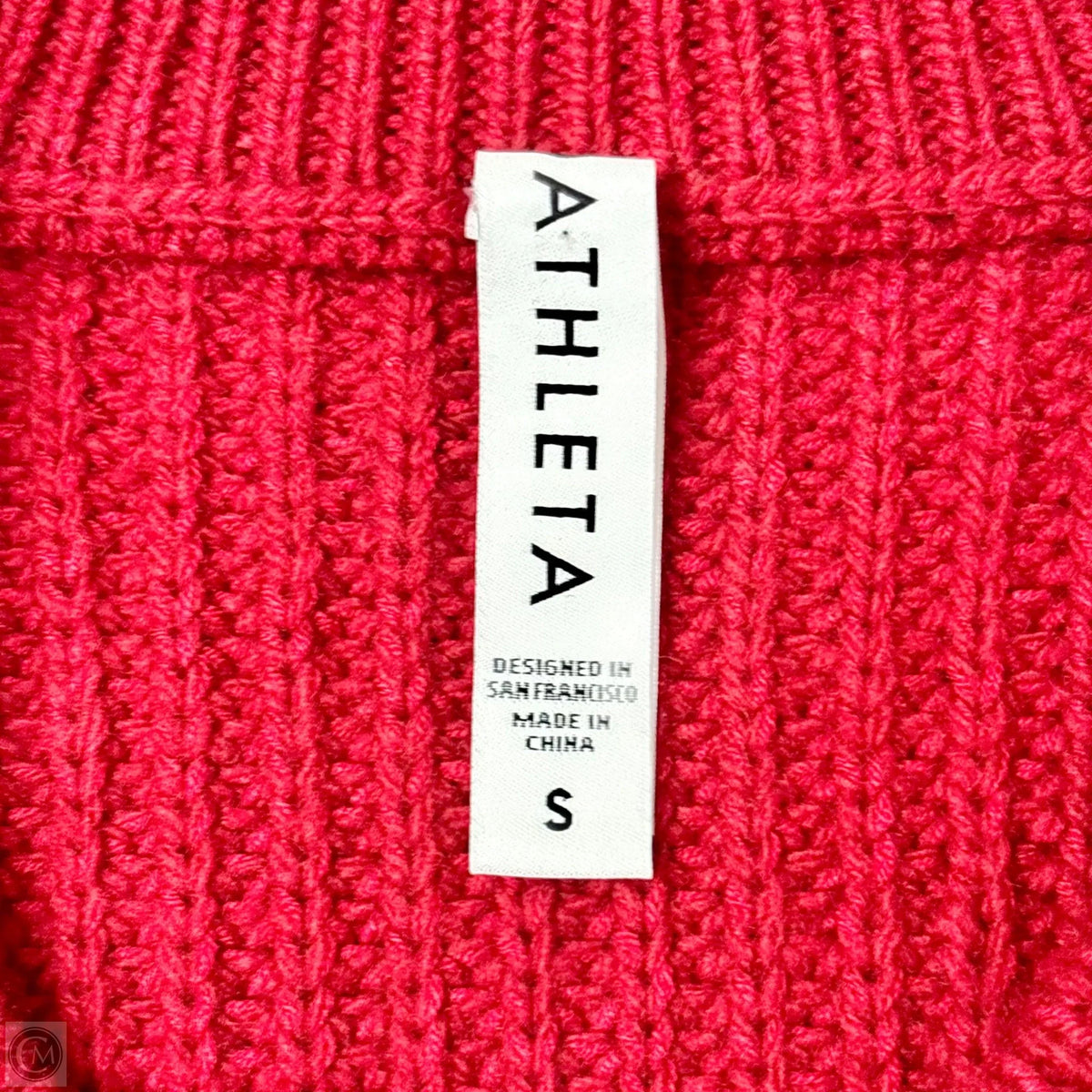 Sweater By Athleta In Red, Size: S