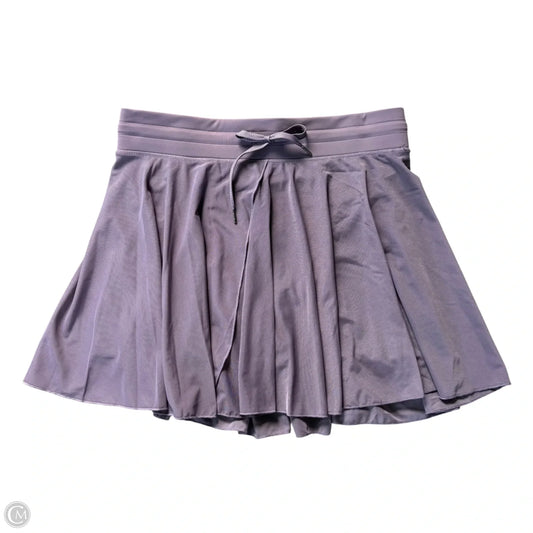 Athletic Skort By Halara In Purple, Size: Xl