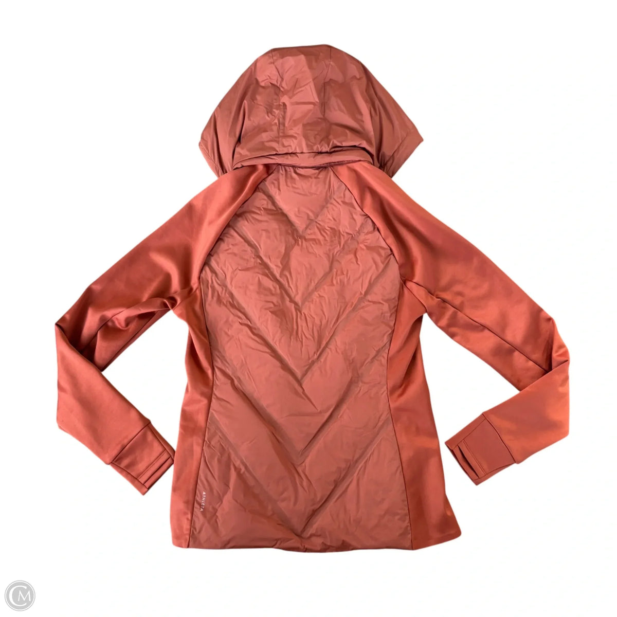 Athletic Jacket By Athleta In Orange, Size: S