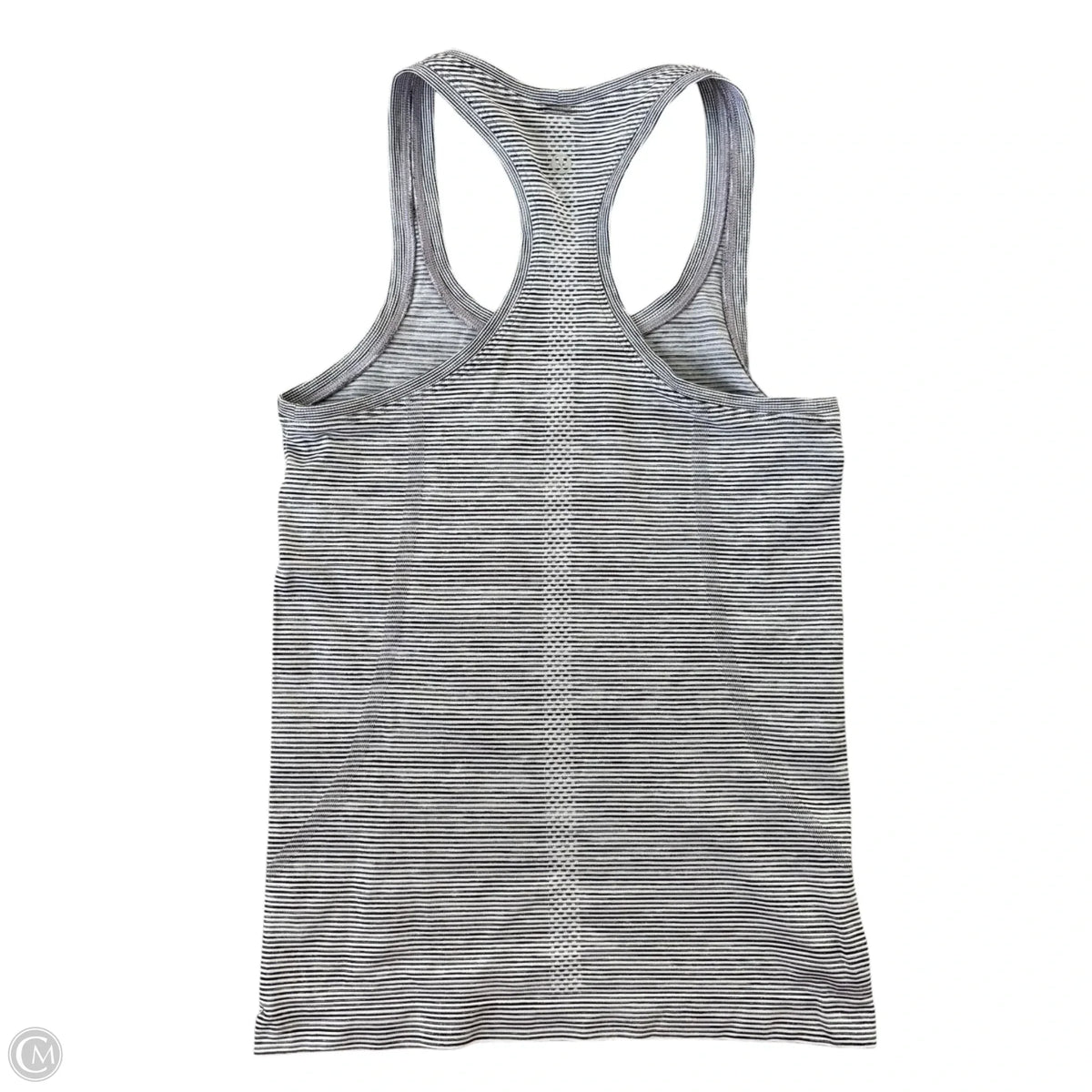 Athletic Tank Top By Lululemon In Striped Pattern, Size: S