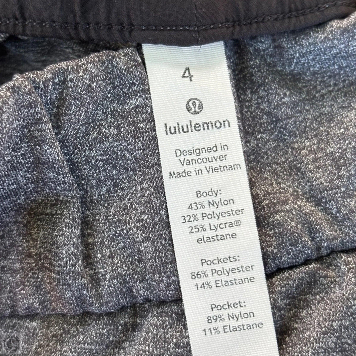 Athletic Pants By Lululemon In Grey, Size: S