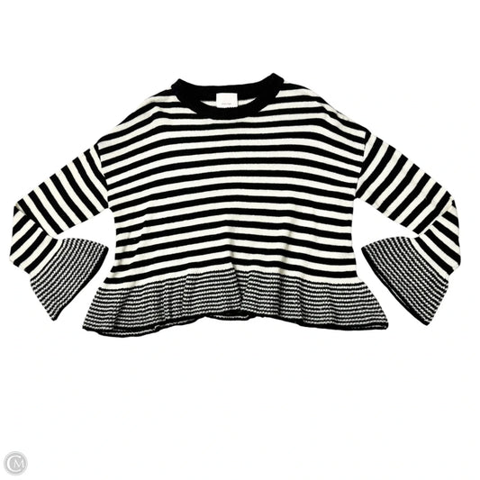 Sweater Designer By Cinc A Sept In Striped Pattern, Size: S