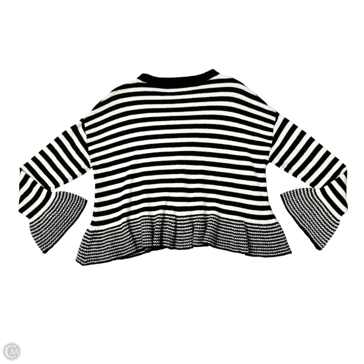 Sweater Designer By Cinc A Sept In Striped Pattern, Size: S