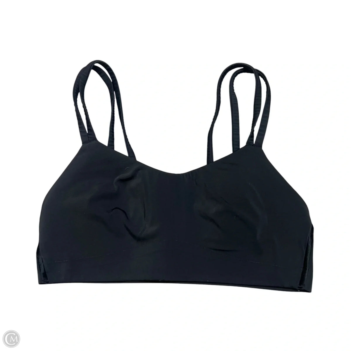 Athletic Bra By Lululemon In Black, Size: Xxs