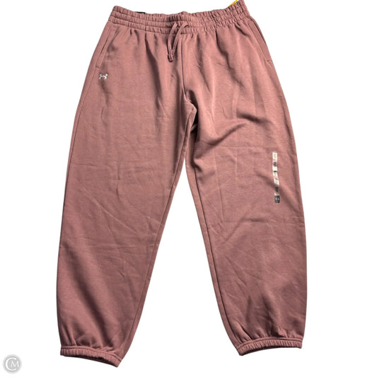 Athletic Pants By Under Armour In Purple, Size: Xl