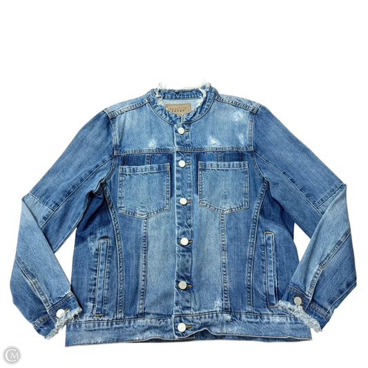 Jacket Denim By Blanknyc In Blue Denim, Size: L