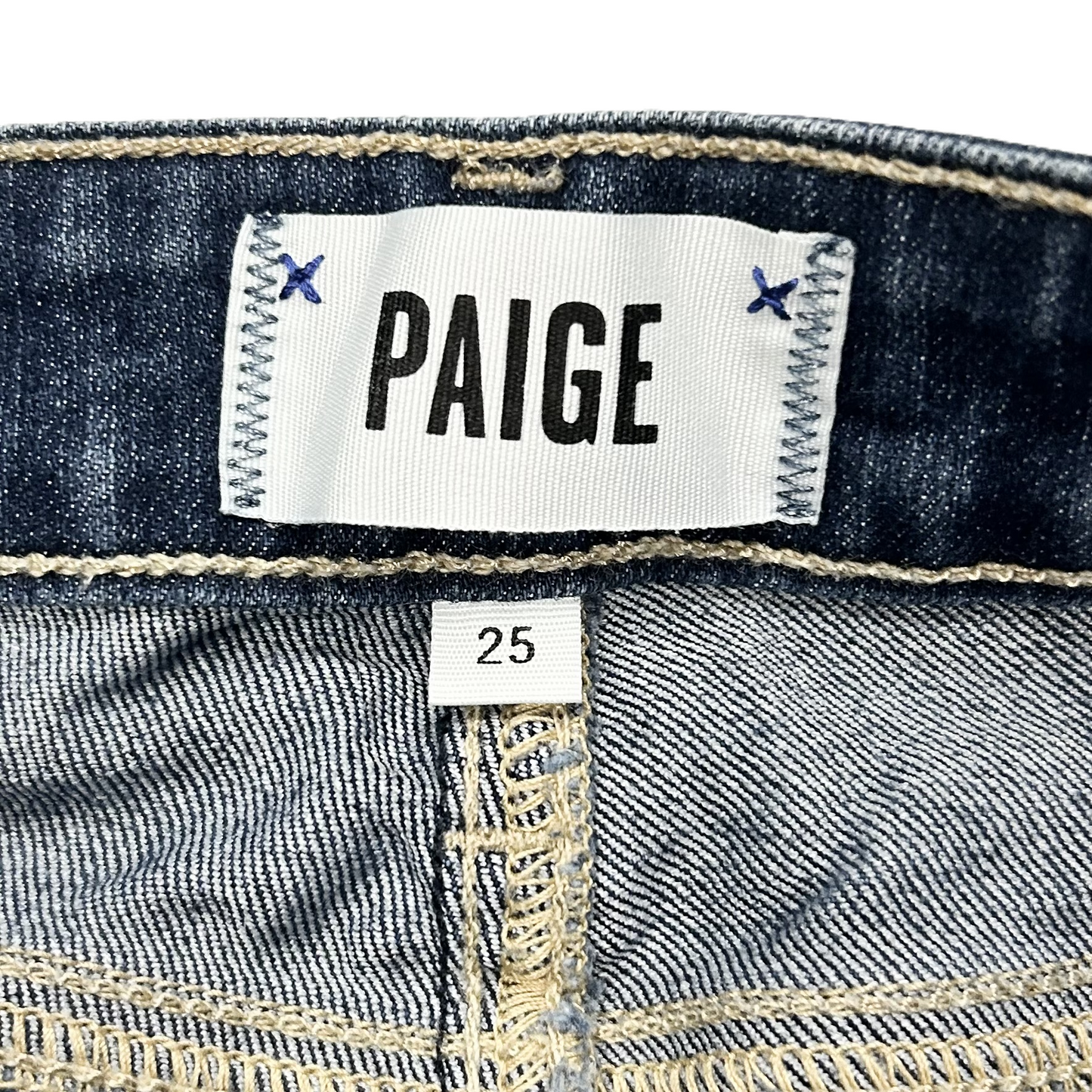 Denim Blue Jeans Skinny By Paige, Size: 0