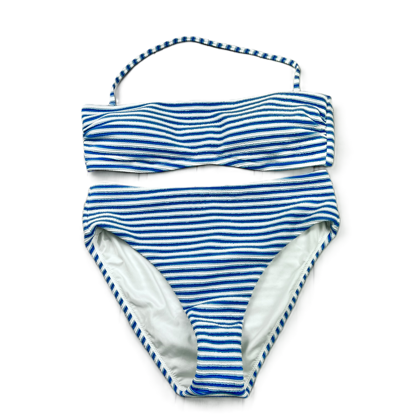 Blue & White Swimsuit By J.Michelle, Size: L