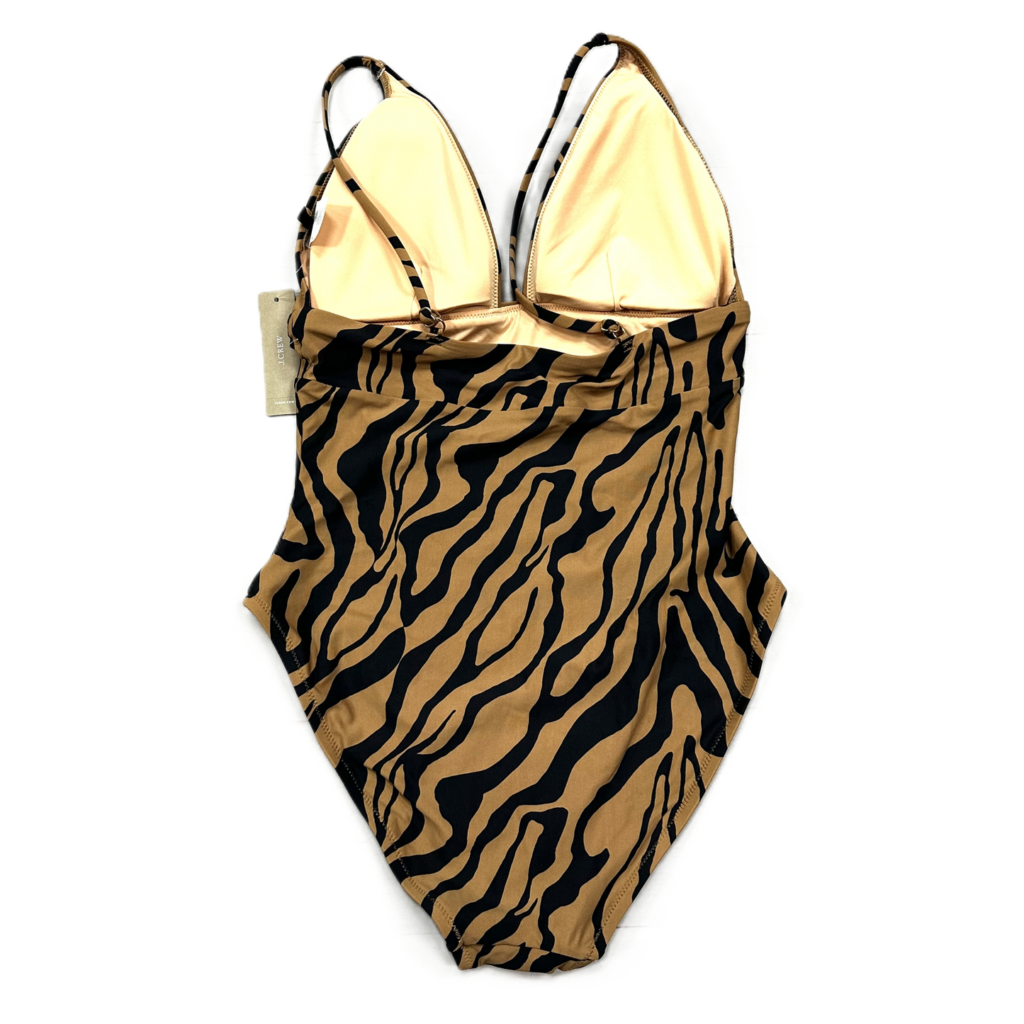 Leopard Print Swimsuit By J. Crew, Size: M