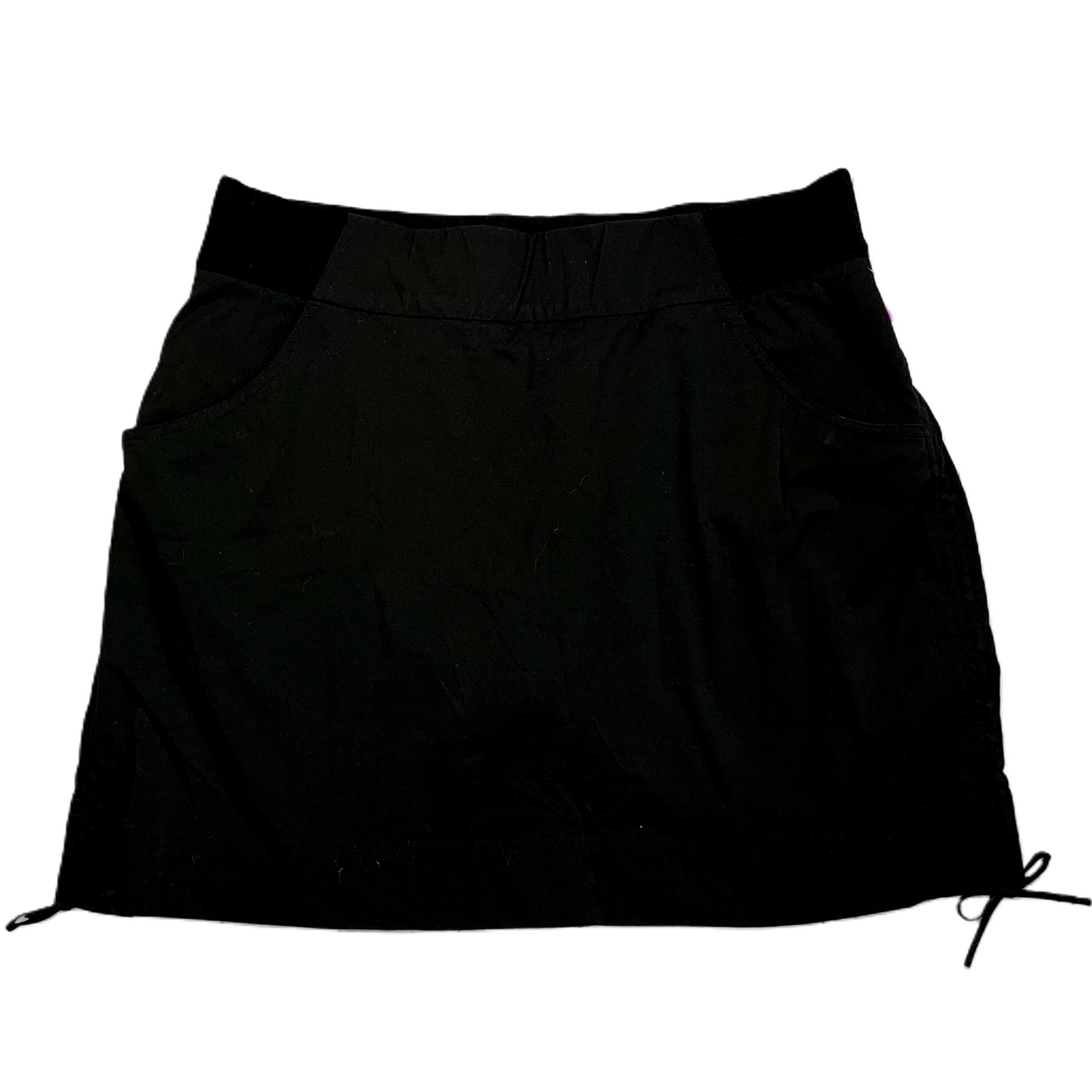 Black Athletic Skort By Columbia, Size: L