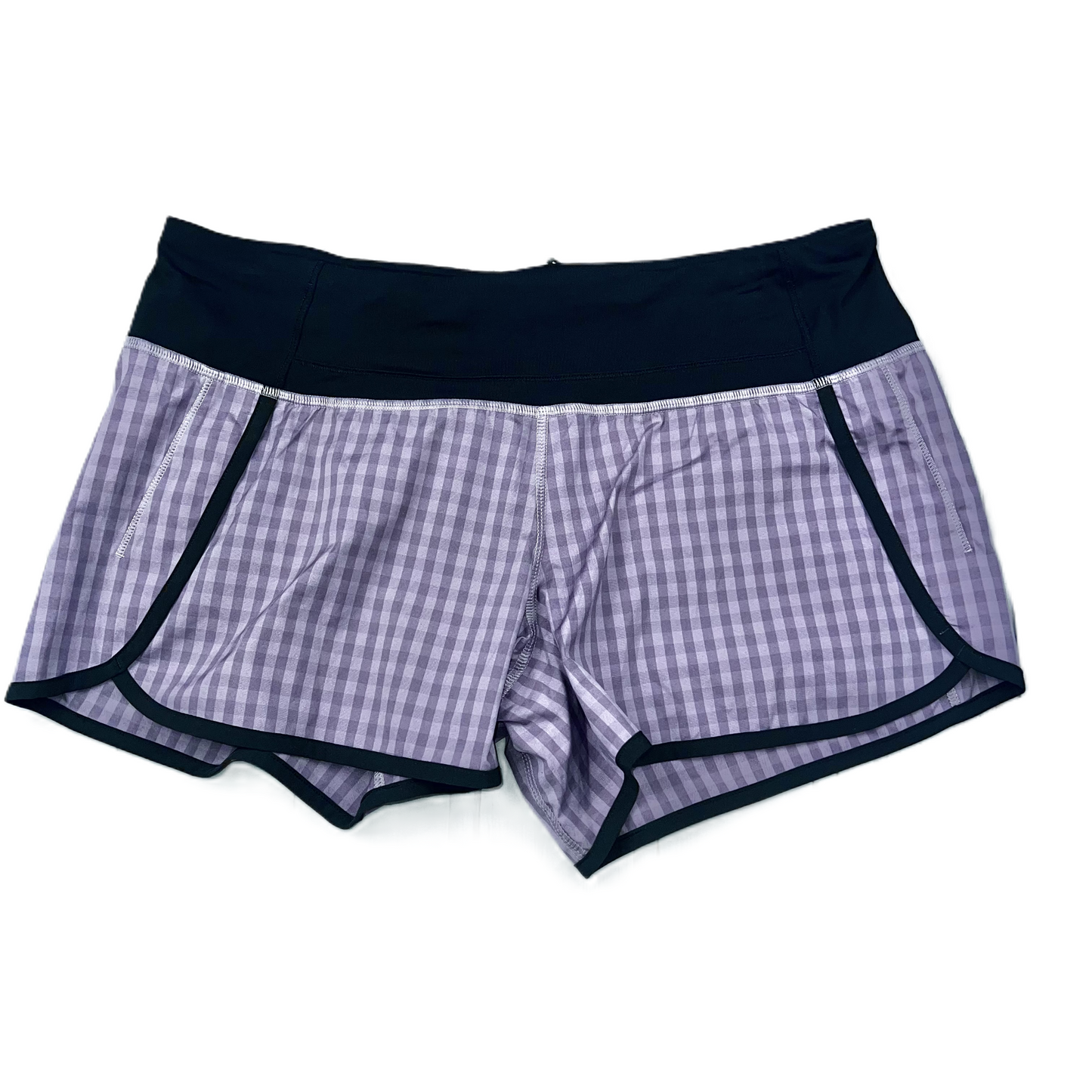 Purple Athletic Shorts By Lululemon, Size: 8
