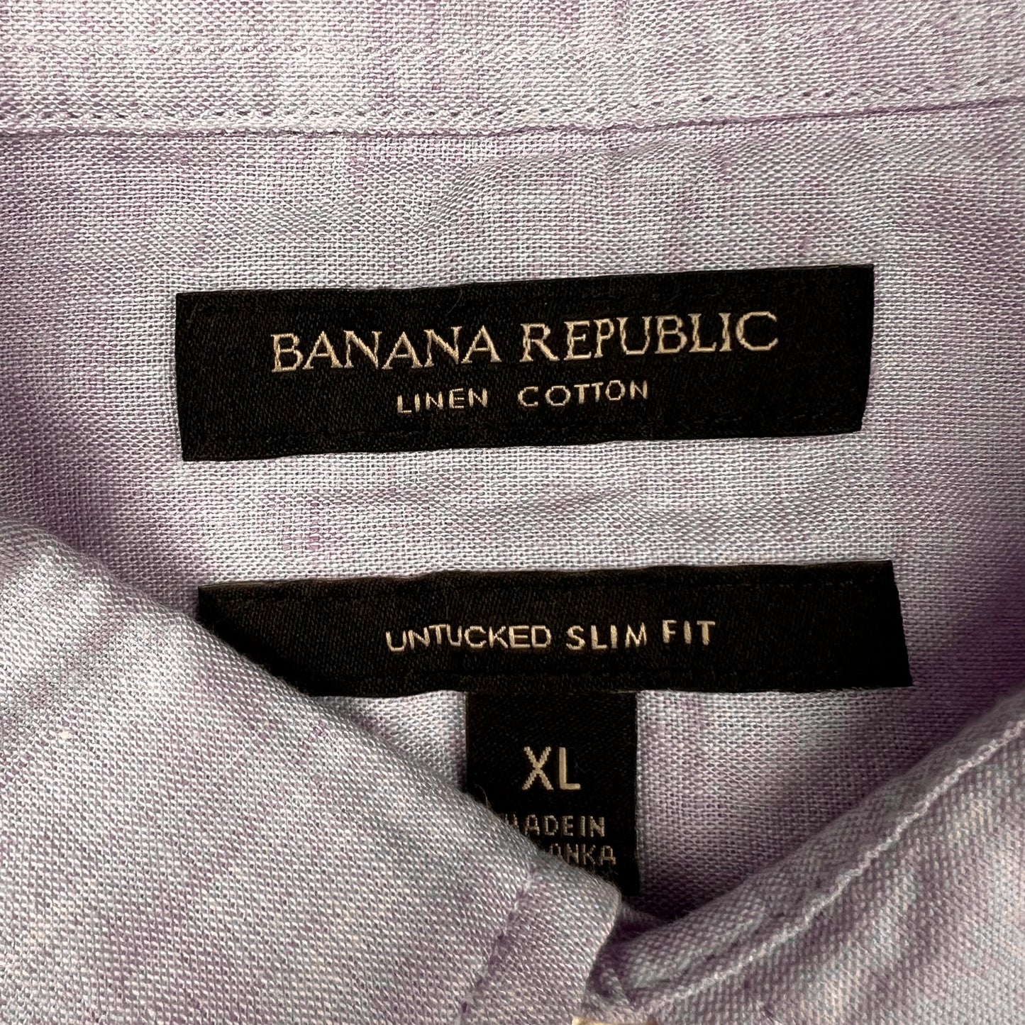 Purple Top Long Sleeve By Banana Republic, Size: Xl