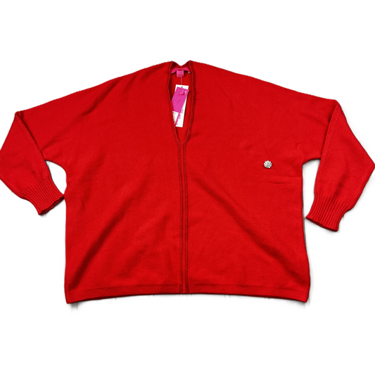 Red Sweater By Lilly Pulitzer, Size: L