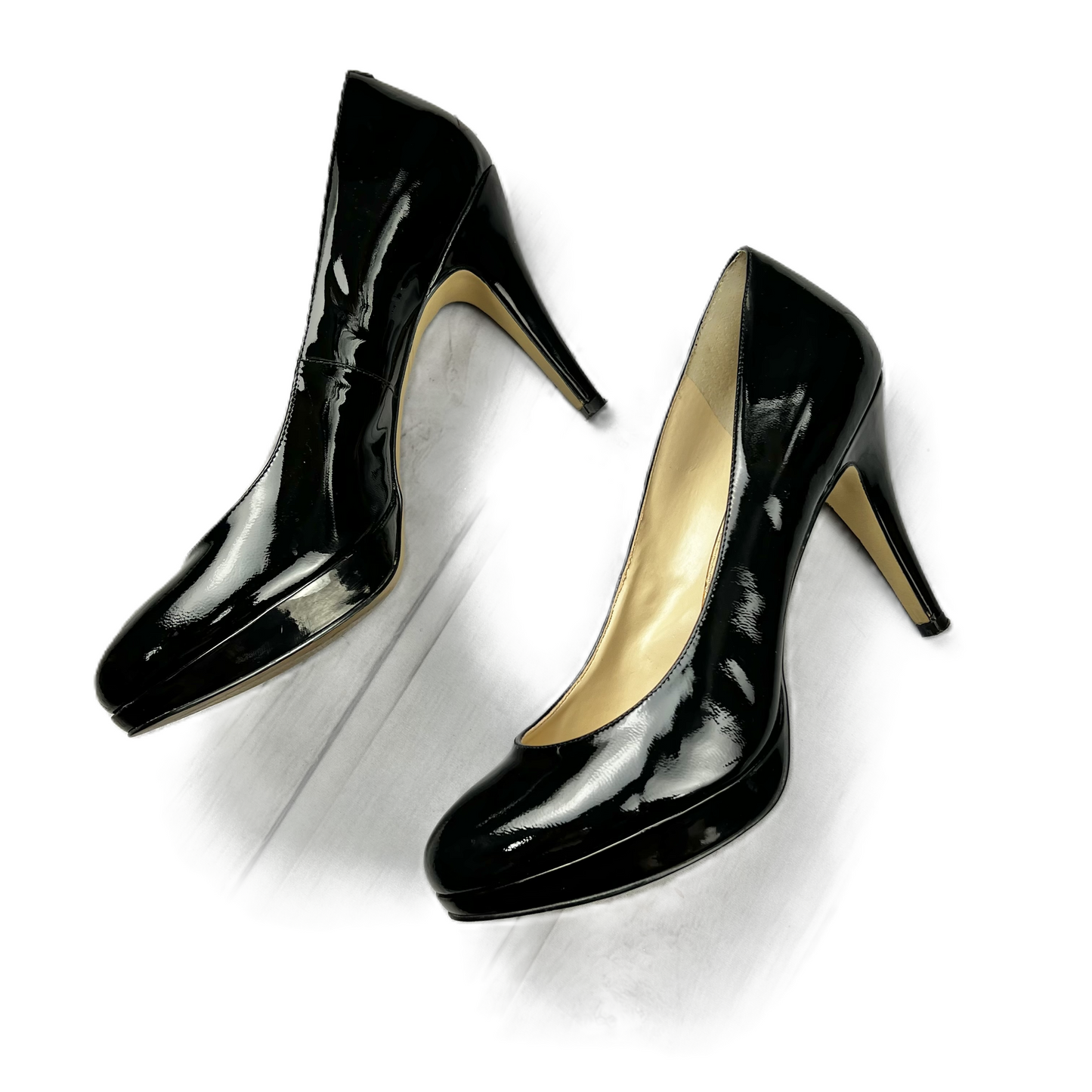 Black Shoes Heels Platform By Enzo Angiolini, Size: 8.5