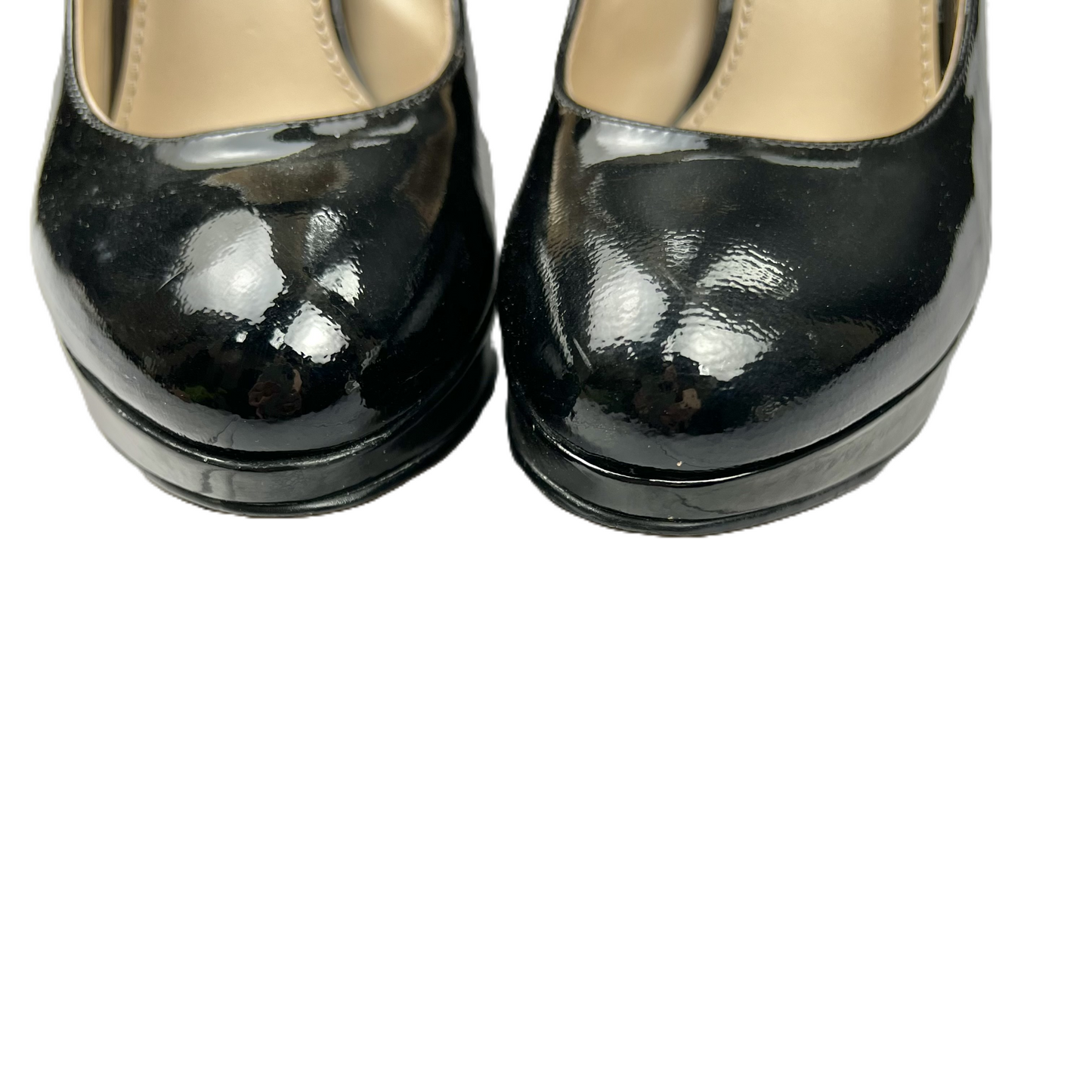 Black Shoes Heels Platform By Enzo Angiolini, Size: 8.5