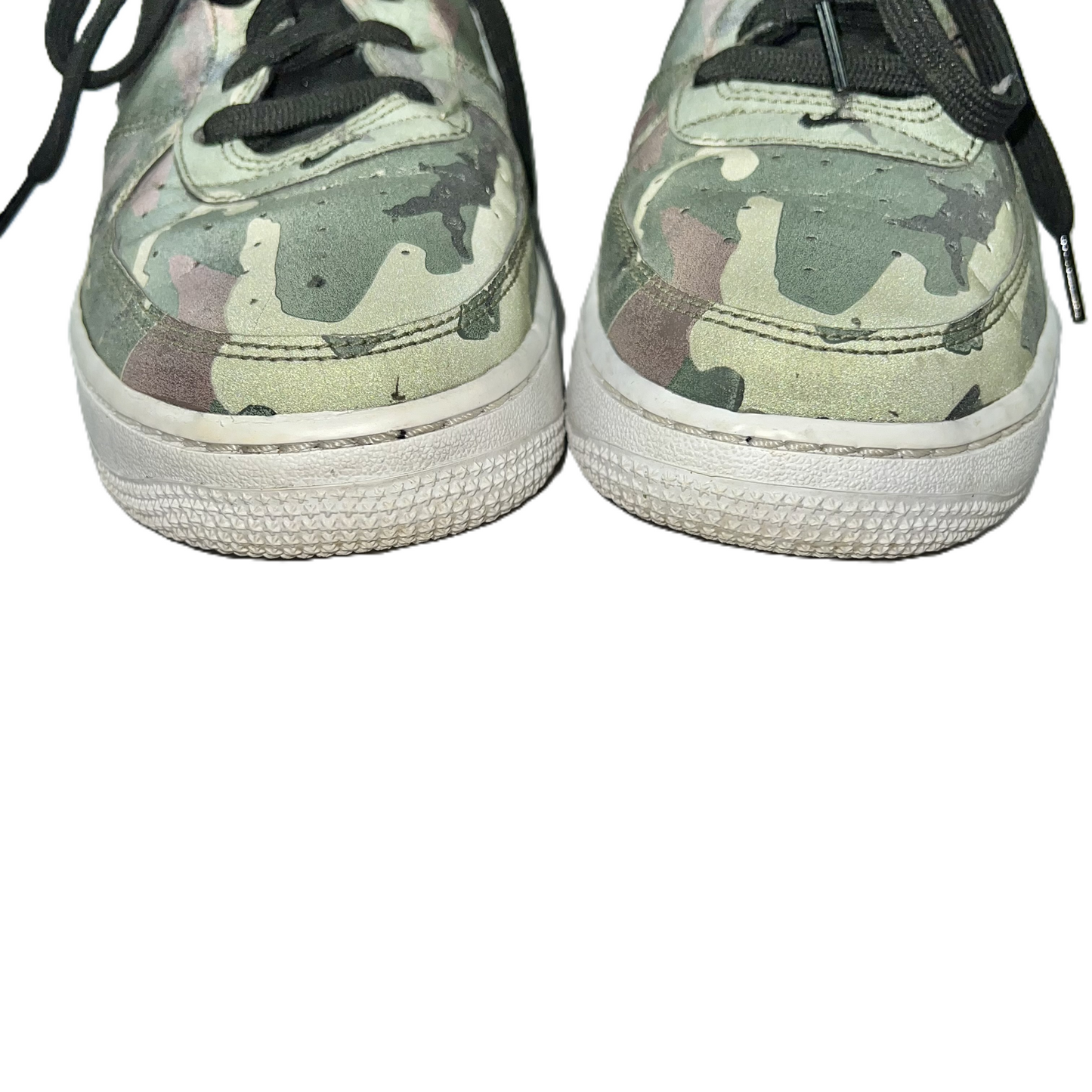 Camouflage Print Shoes Athletic By Nike, Size: 8