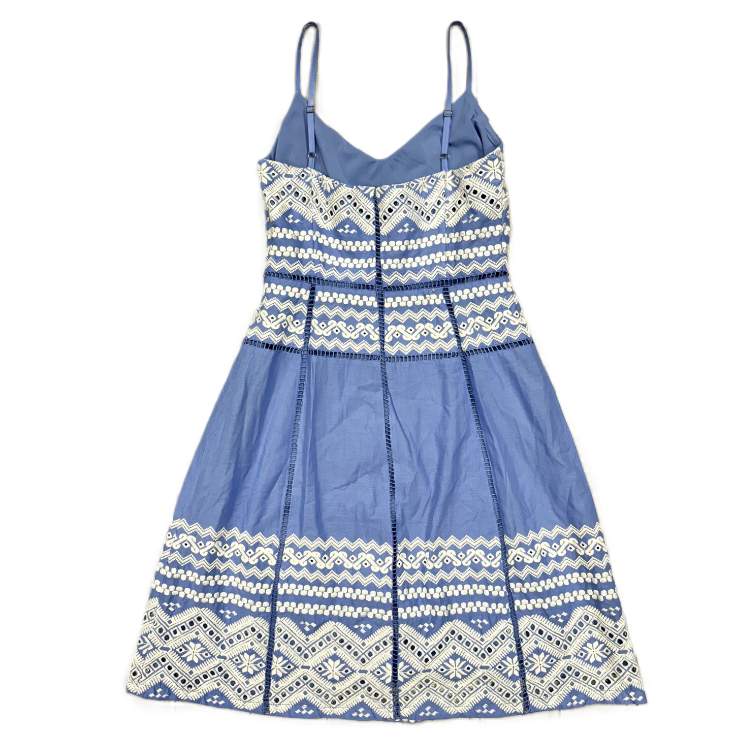 Dress Designer By Tory Burch In Blue & White, Size: Xs