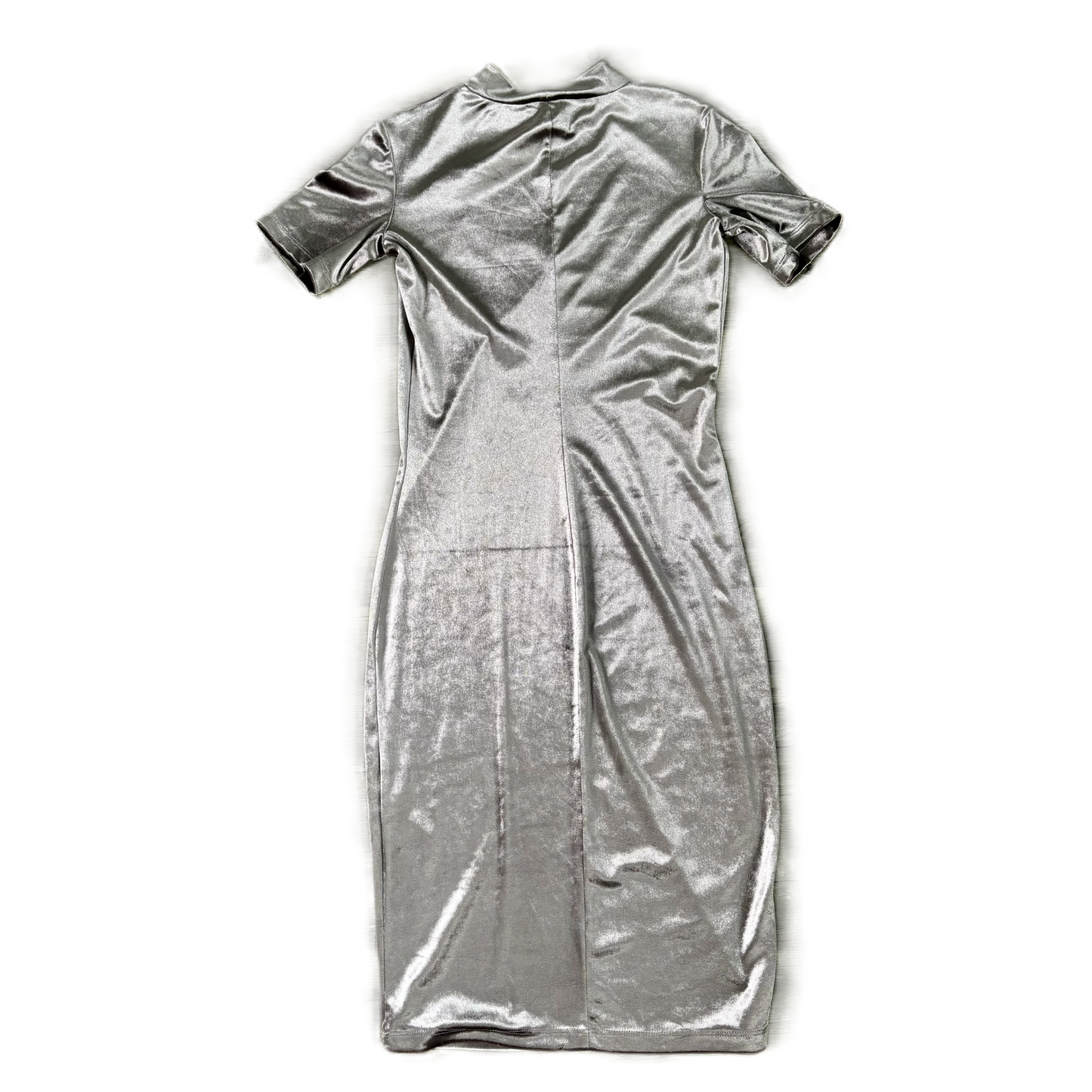 Dress Casual Maxi By Zara In Grey, Size: S