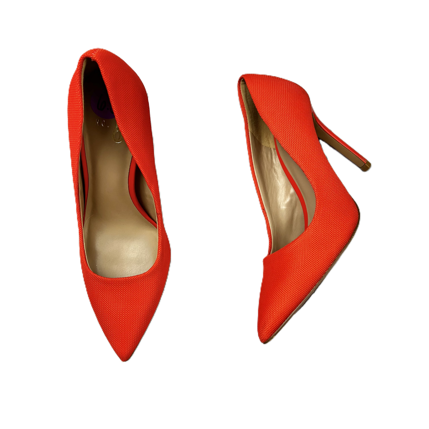 Orange Shoes Heels Stiletto By Mix No 6, Size: 6.5