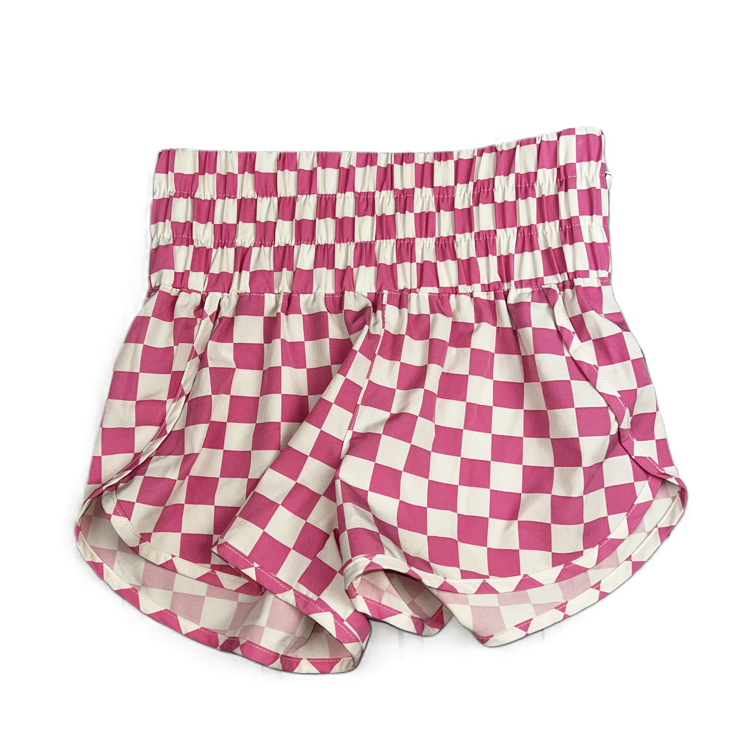 Checkered Pattern Athletic Shorts By Vanilla Star, Size: S