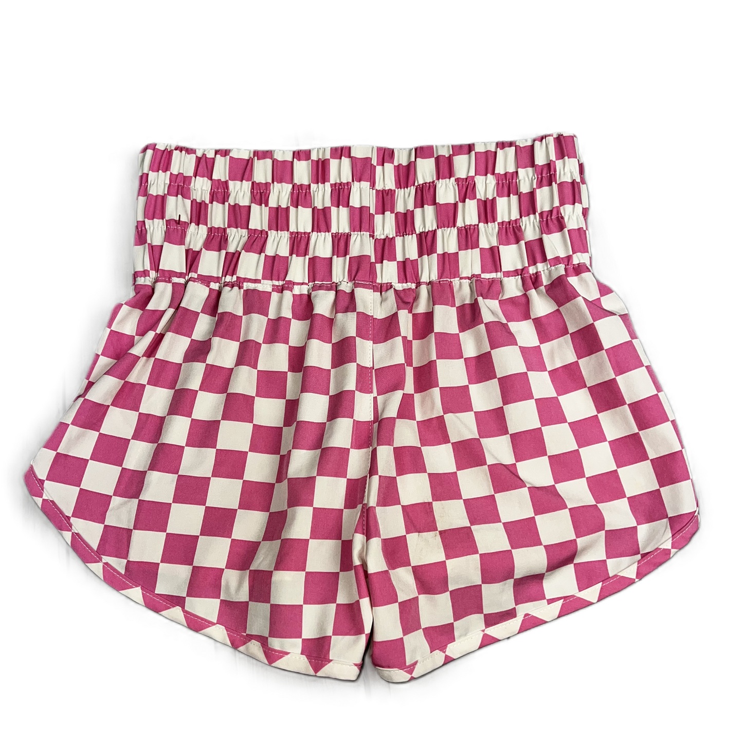 Checkered Pattern Athletic Shorts By Vanilla Star, Size: S