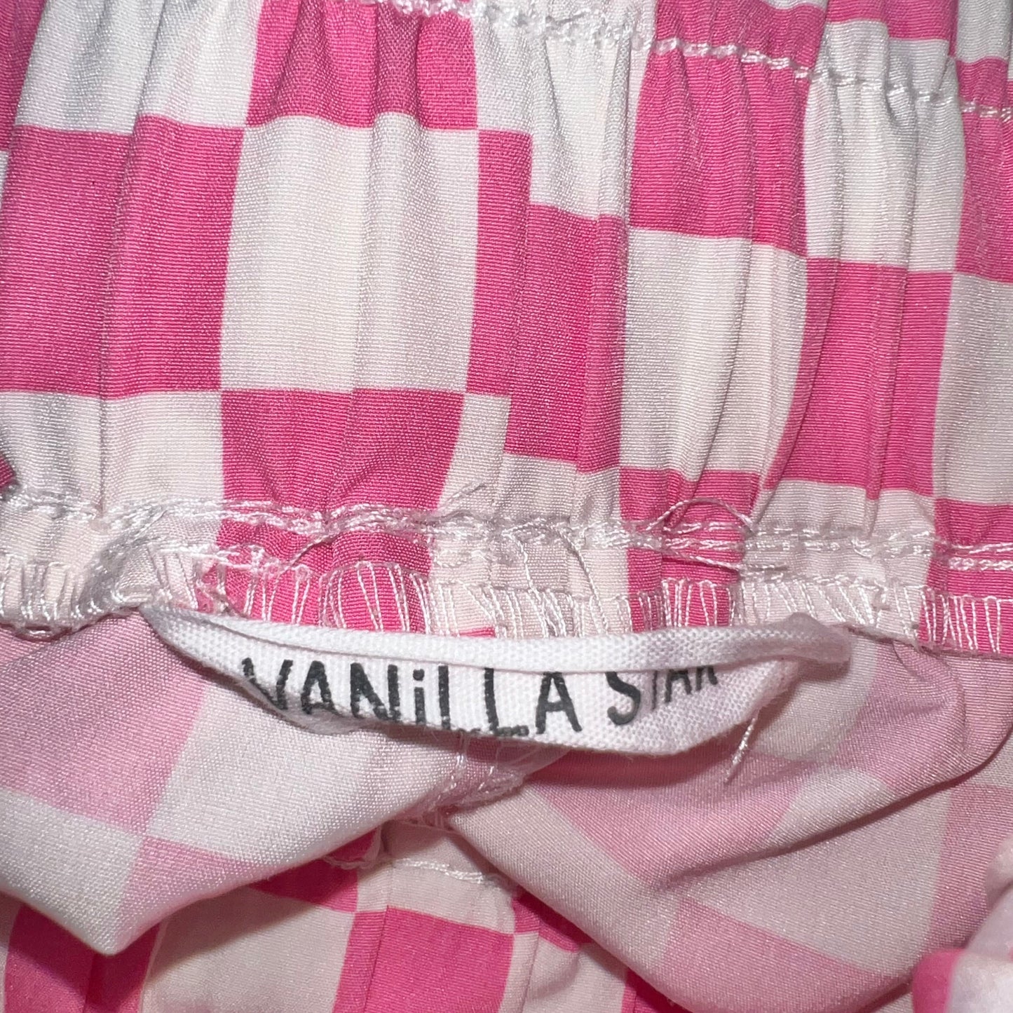 Checkered Pattern Athletic Shorts By Vanilla Star, Size: S