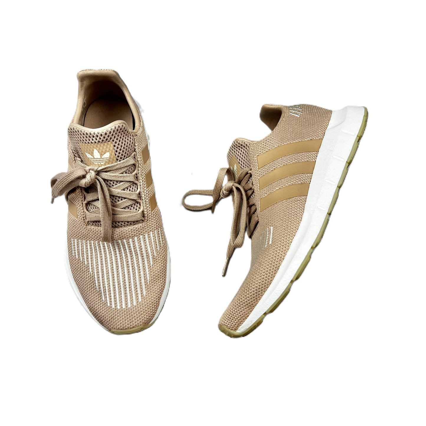 Tan Shoes Athletic By Adidas, Size: 7.5