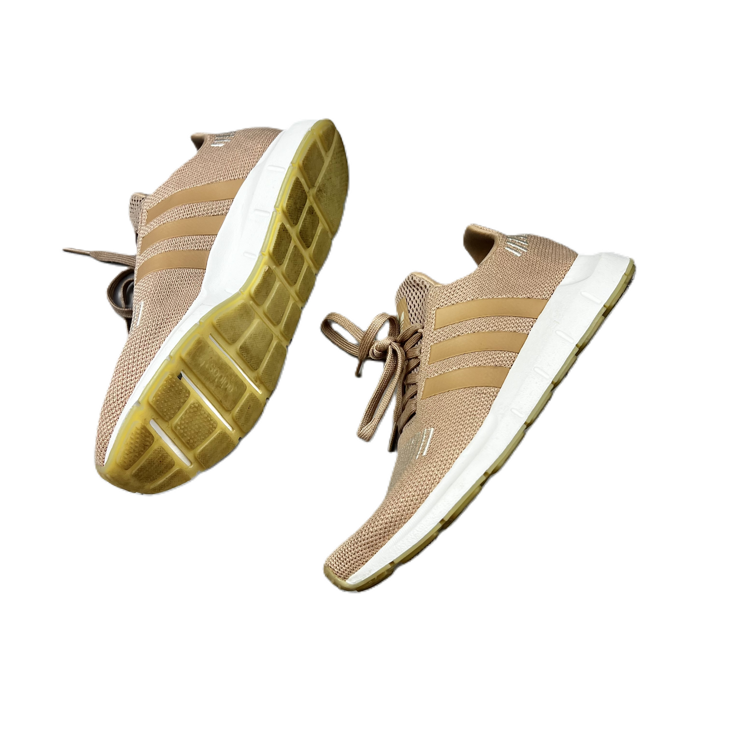 Tan Shoes Athletic By Adidas, Size: 7.5