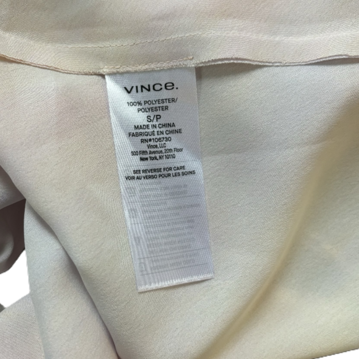 Blouse Sleeveless By Vince In Orange & Purple, Size: S