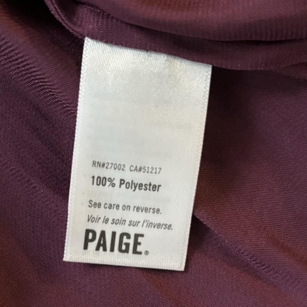 Blouse Sleeveless By Paige In Purple, Size: L