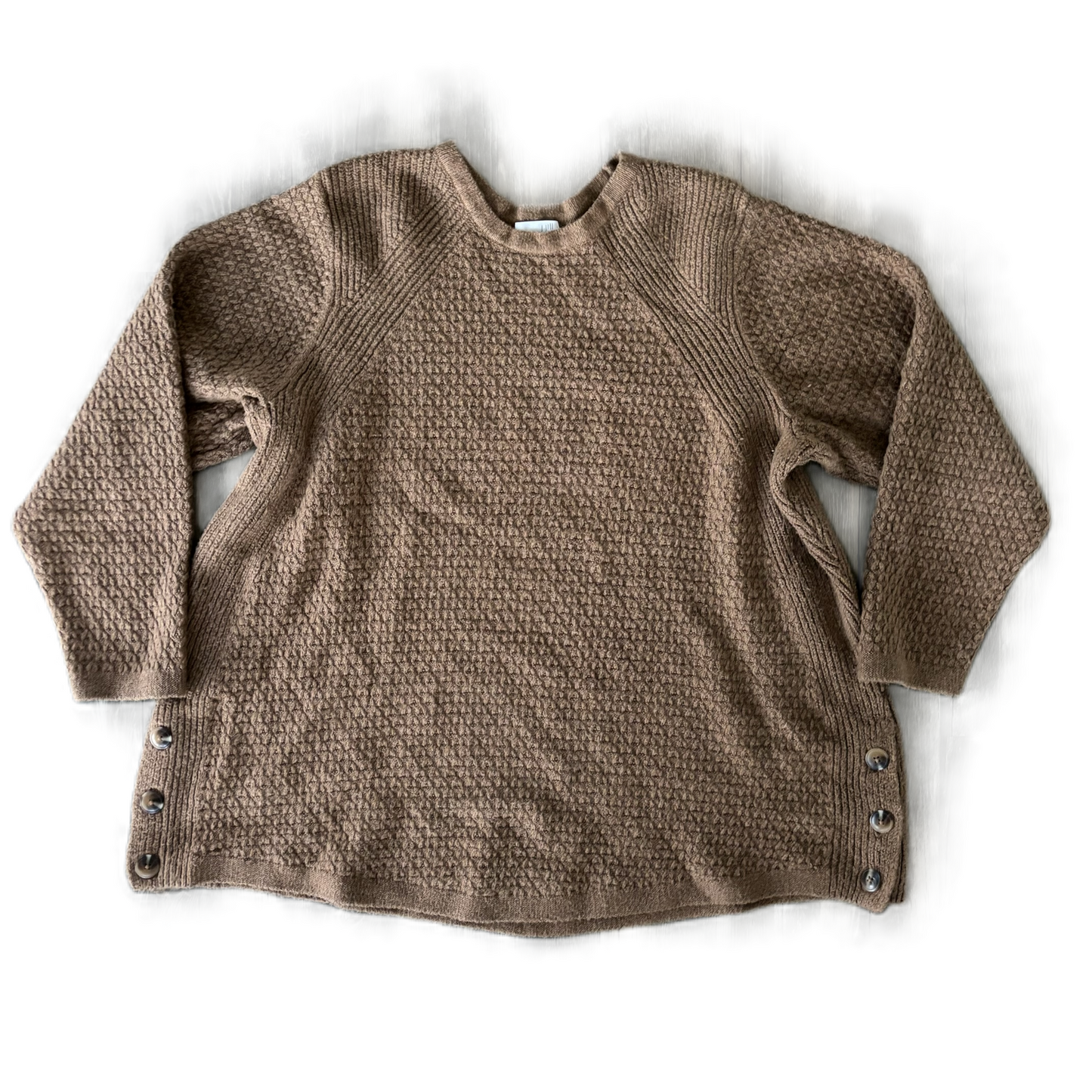 Sweater By J. Jill In Tan, Size: Xl