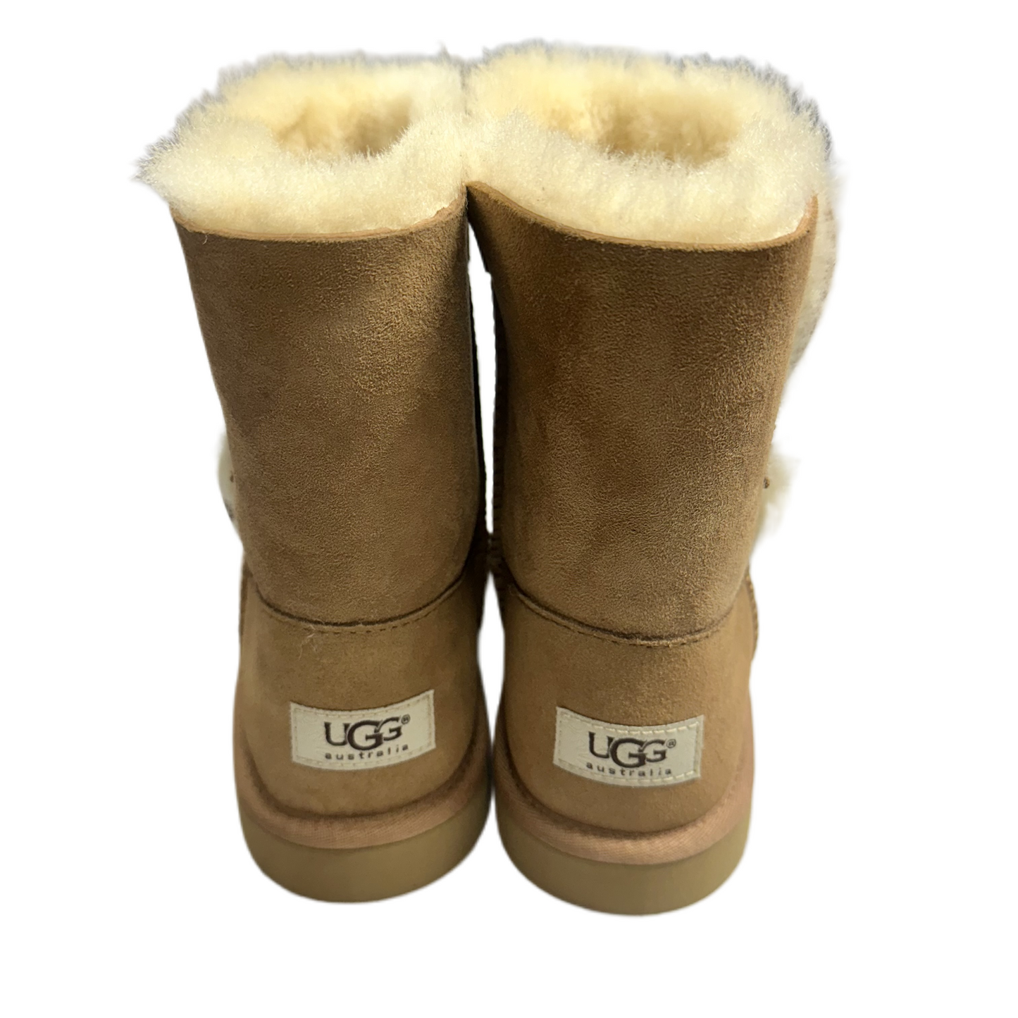 Boots Designer By Ugg In Tan, Size: 5