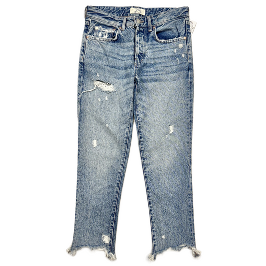 Jeans Skinny By Free People In Blue Denim, Size: 2