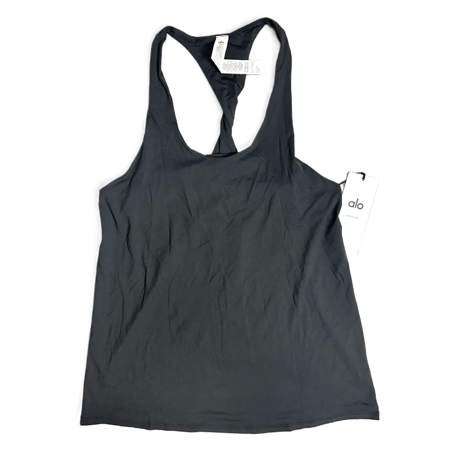 Athletic Tank Top By Alo In Black, Size: S