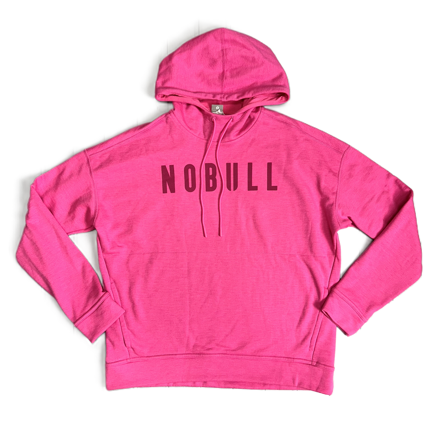 Athletic Sweatshirt Hoodie By No Bull In Pink, Size: S