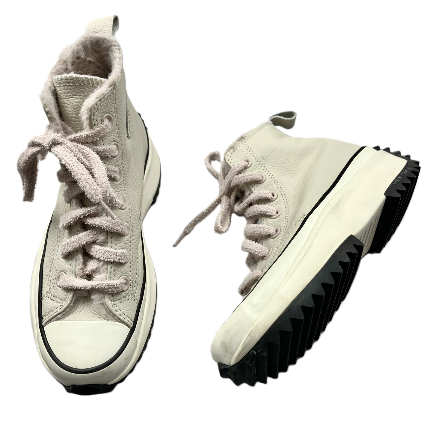 Beige Shoes Sneakers By Converse, Size: 5.5