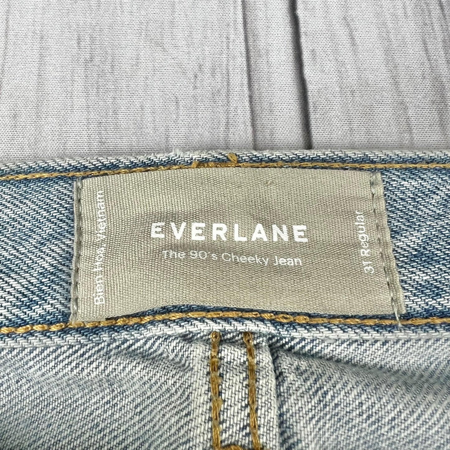 Blue Denim Jeans Straight By Everlane, Size: 12