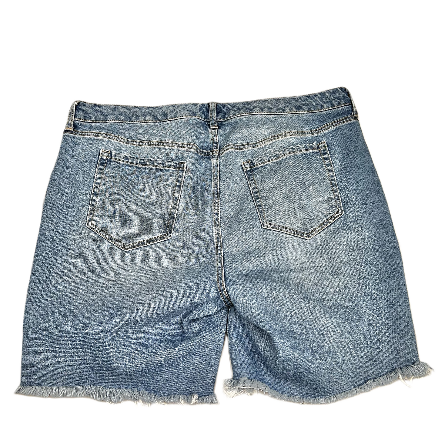 Blue Denim Shorts By Torrid, Size: 16
