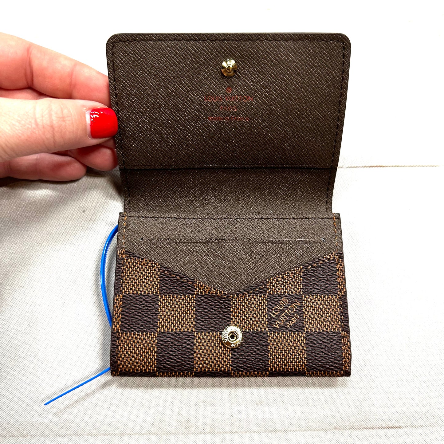 Wallet Luxury Designer By Louis Vuitton, Size: Small