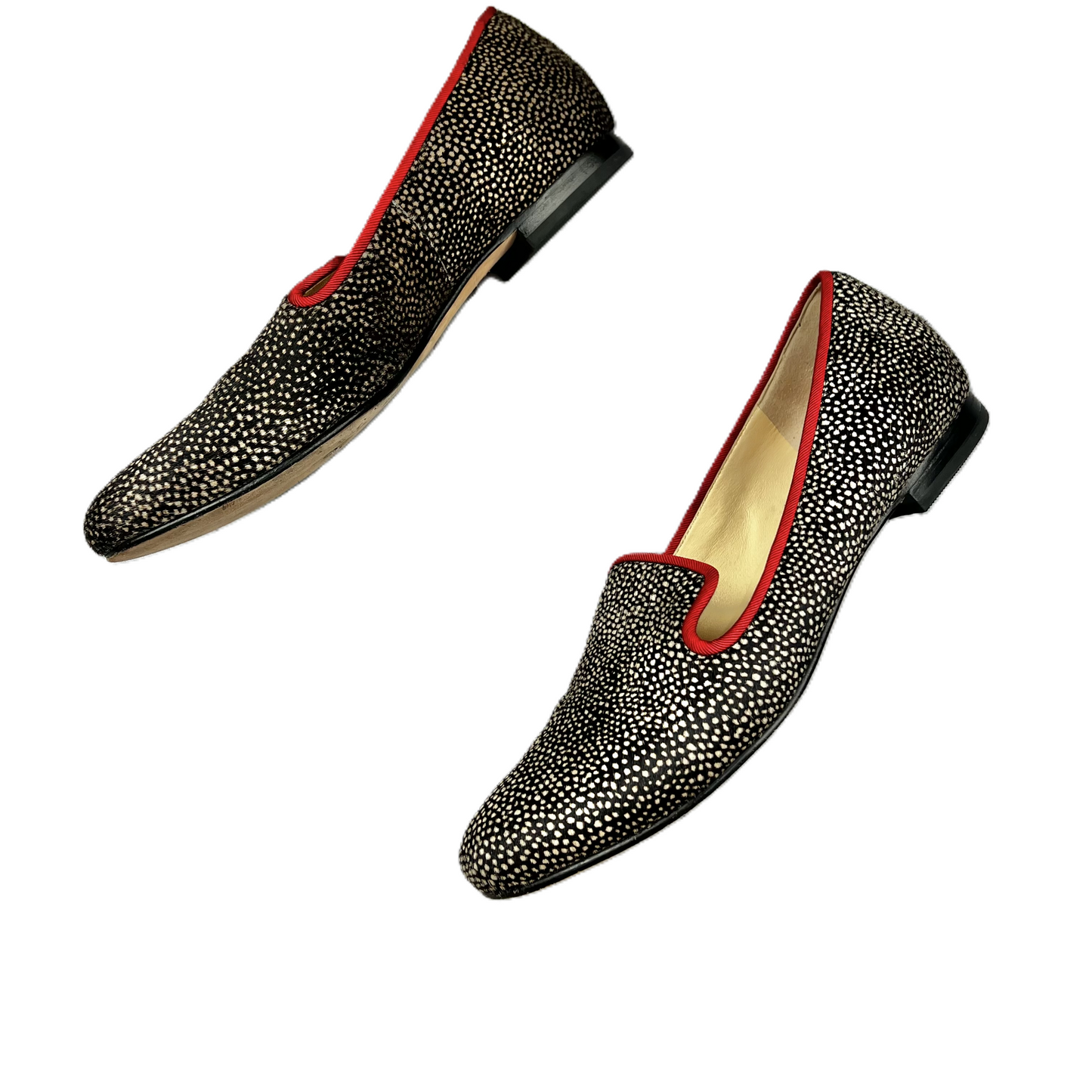 Black & Red Shoes Flats By Cole-haan, Size: 9