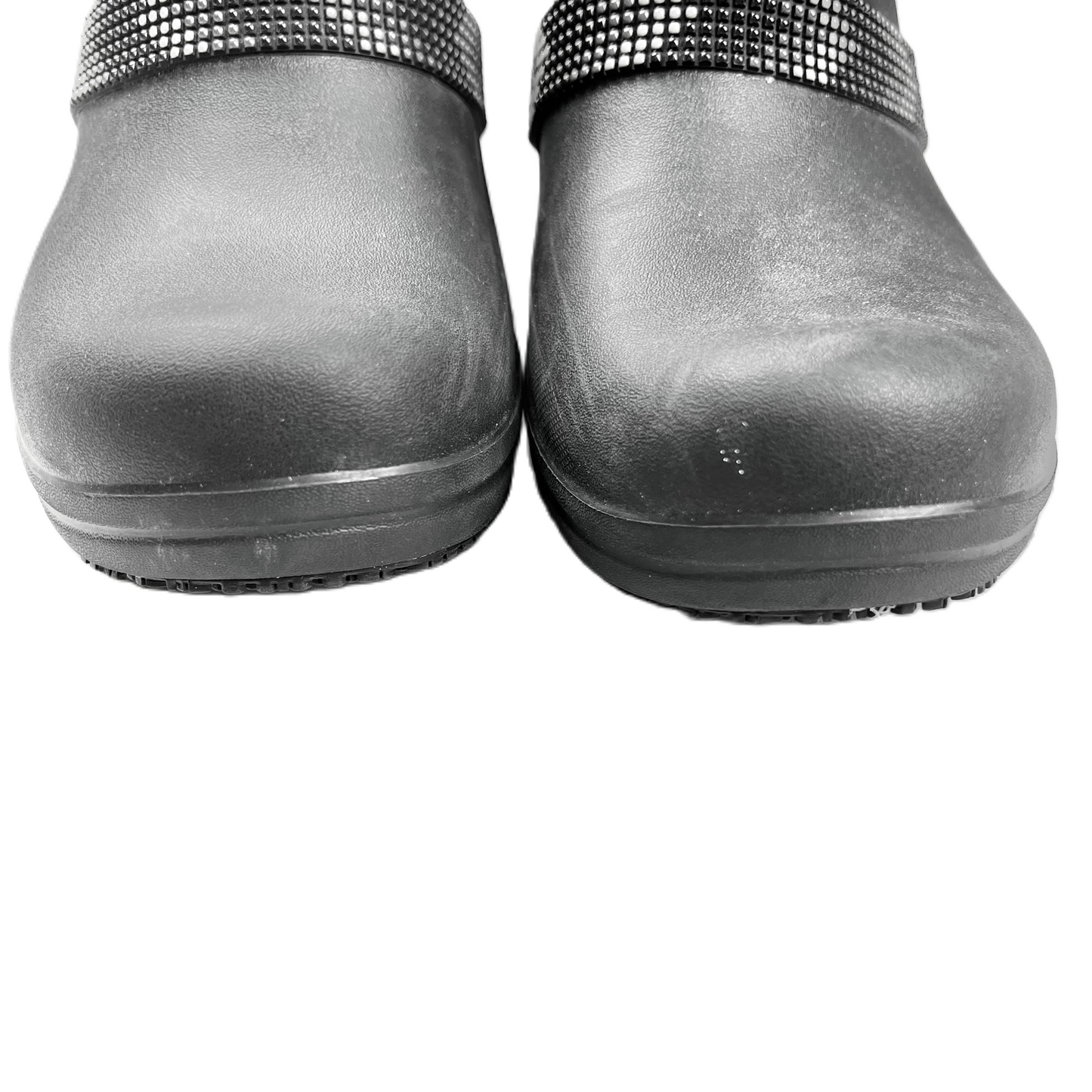 Black Shoes Heels Platform By Crocs, Size: 8
