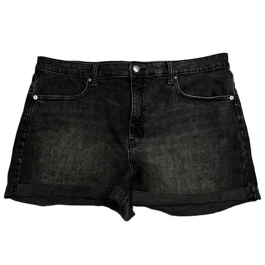 Black Denim Shorts By Wild Fable, Size: 16