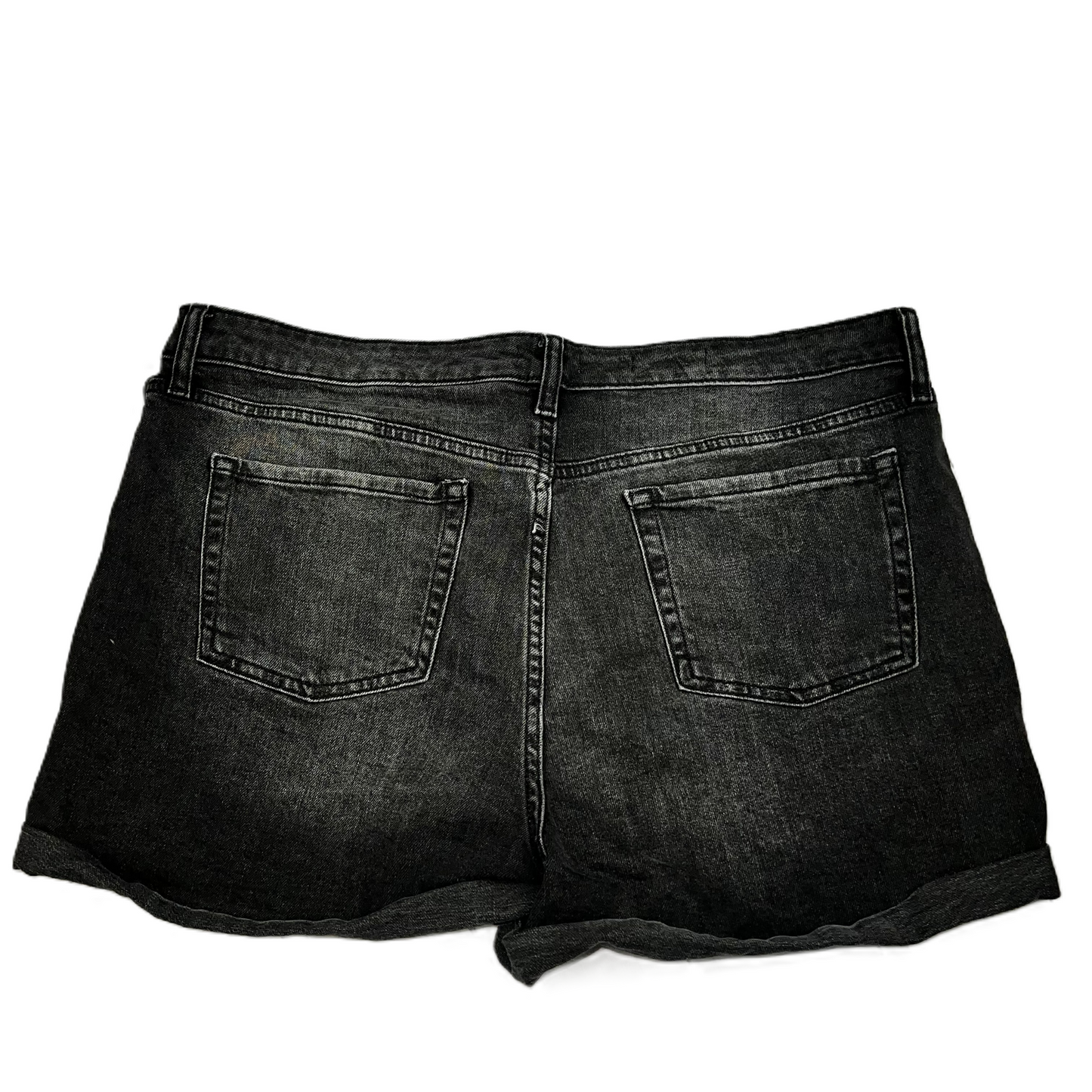 Black Denim Shorts By Wild Fable, Size: 16