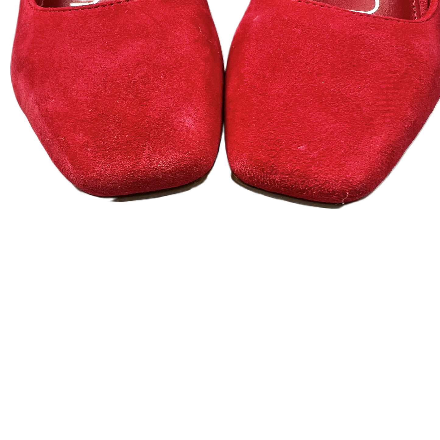 Red Shoes Heels Kitten By Calvin Klein, Size: 8