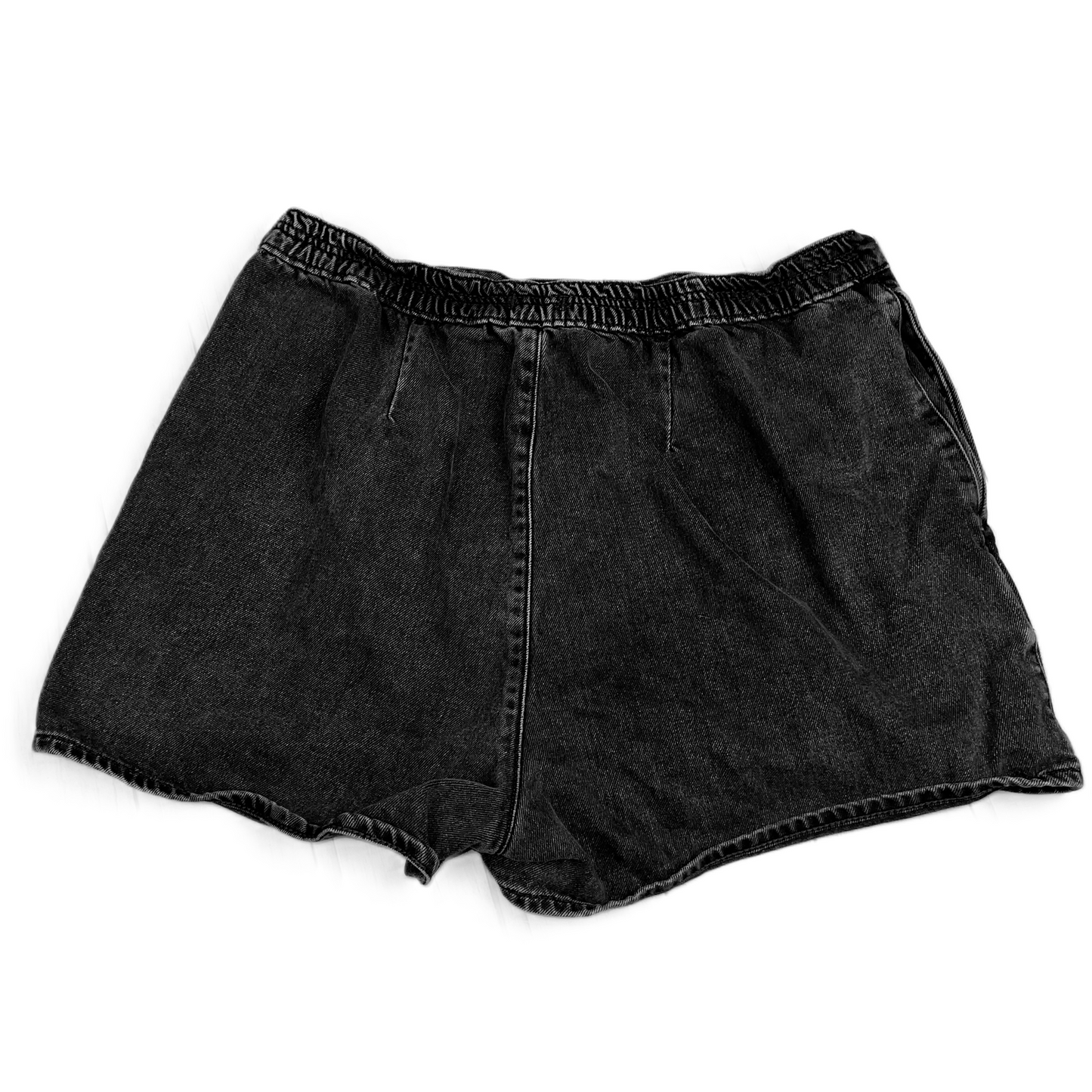 Black Denim Shorts By Express, Size: 12