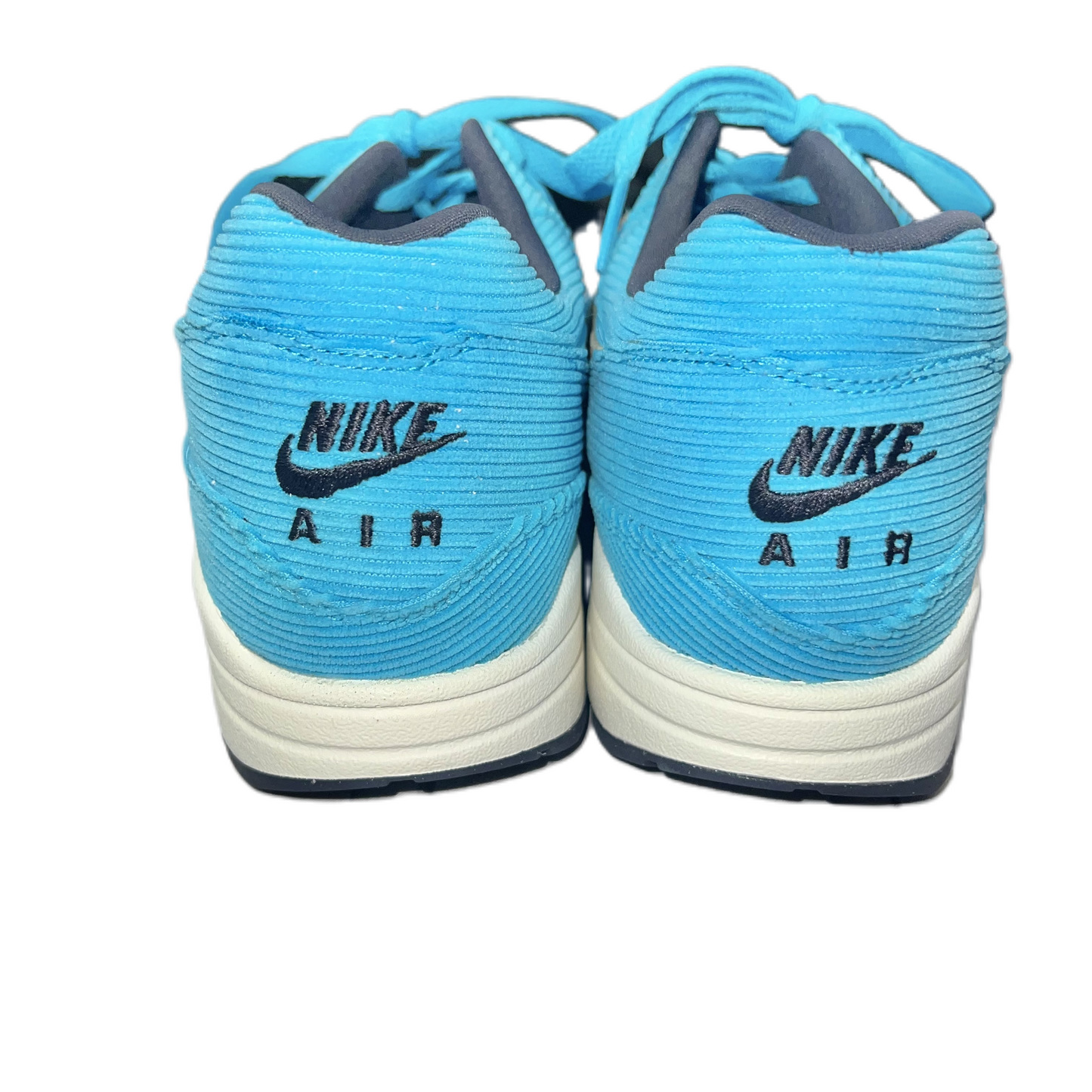 Blue & Gold Shoes Sneakers By Nike, Size: 11