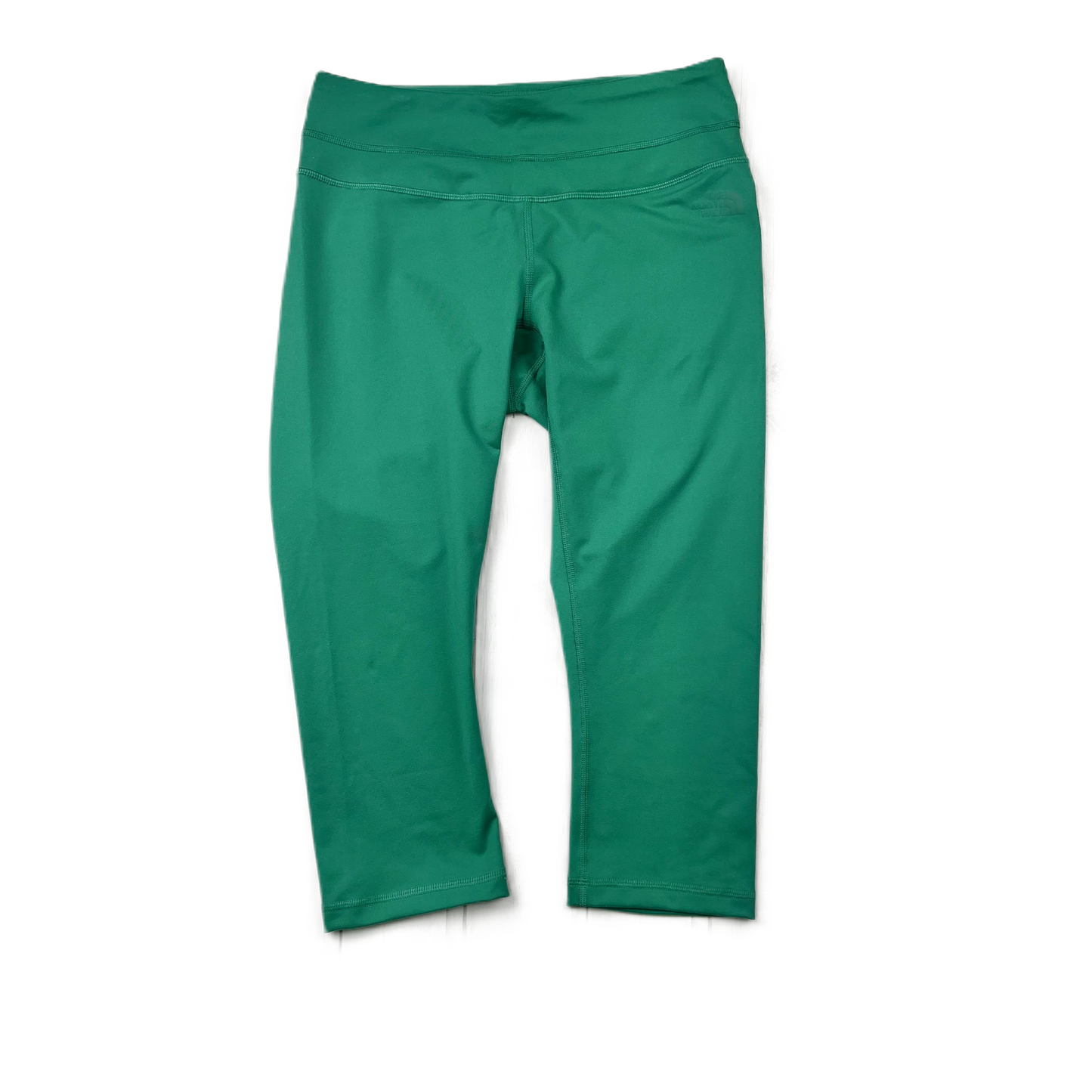 Green Athletic Leggings Capris By The North Face, Size: M