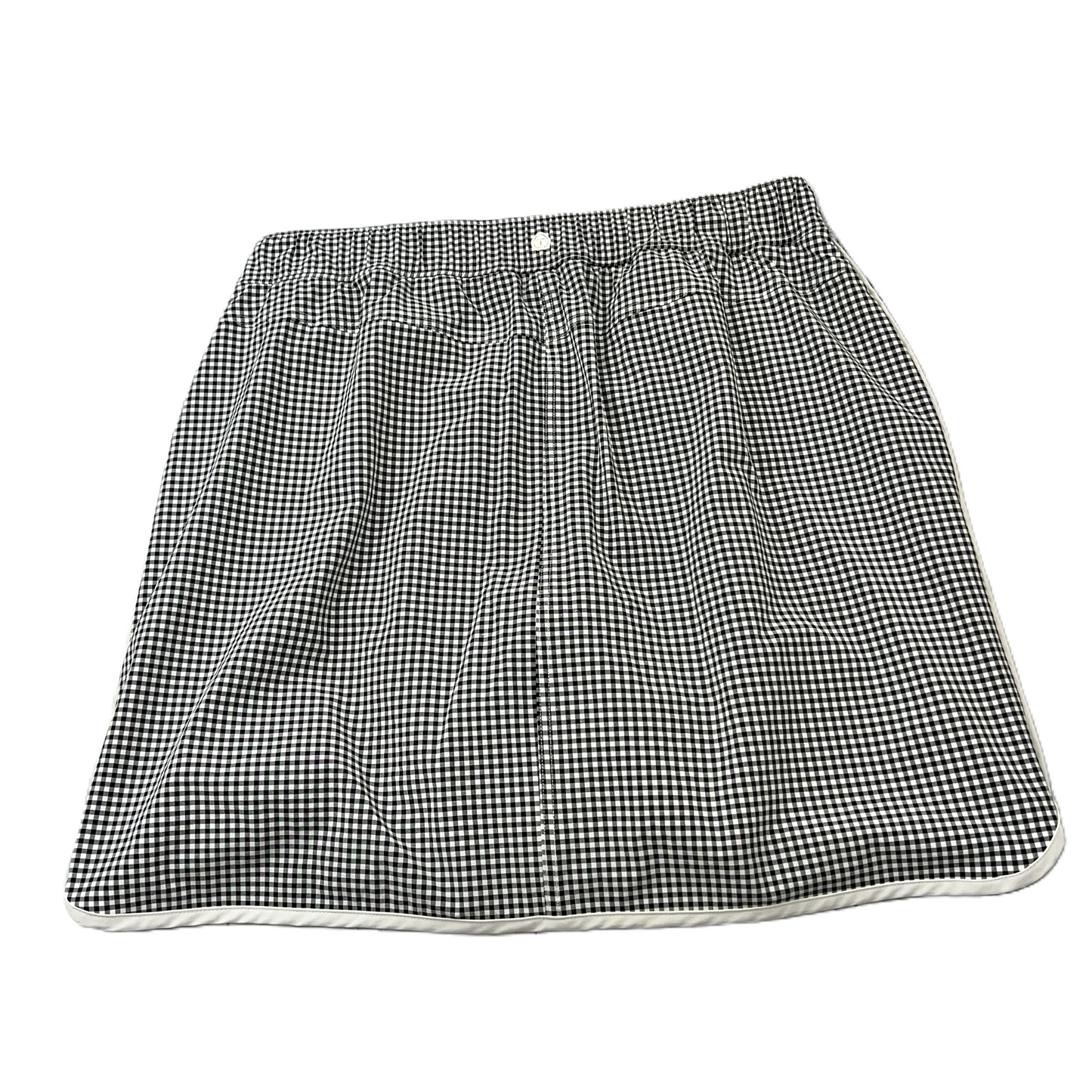 Checkered Pattern Skort By Talbots, Size: 18