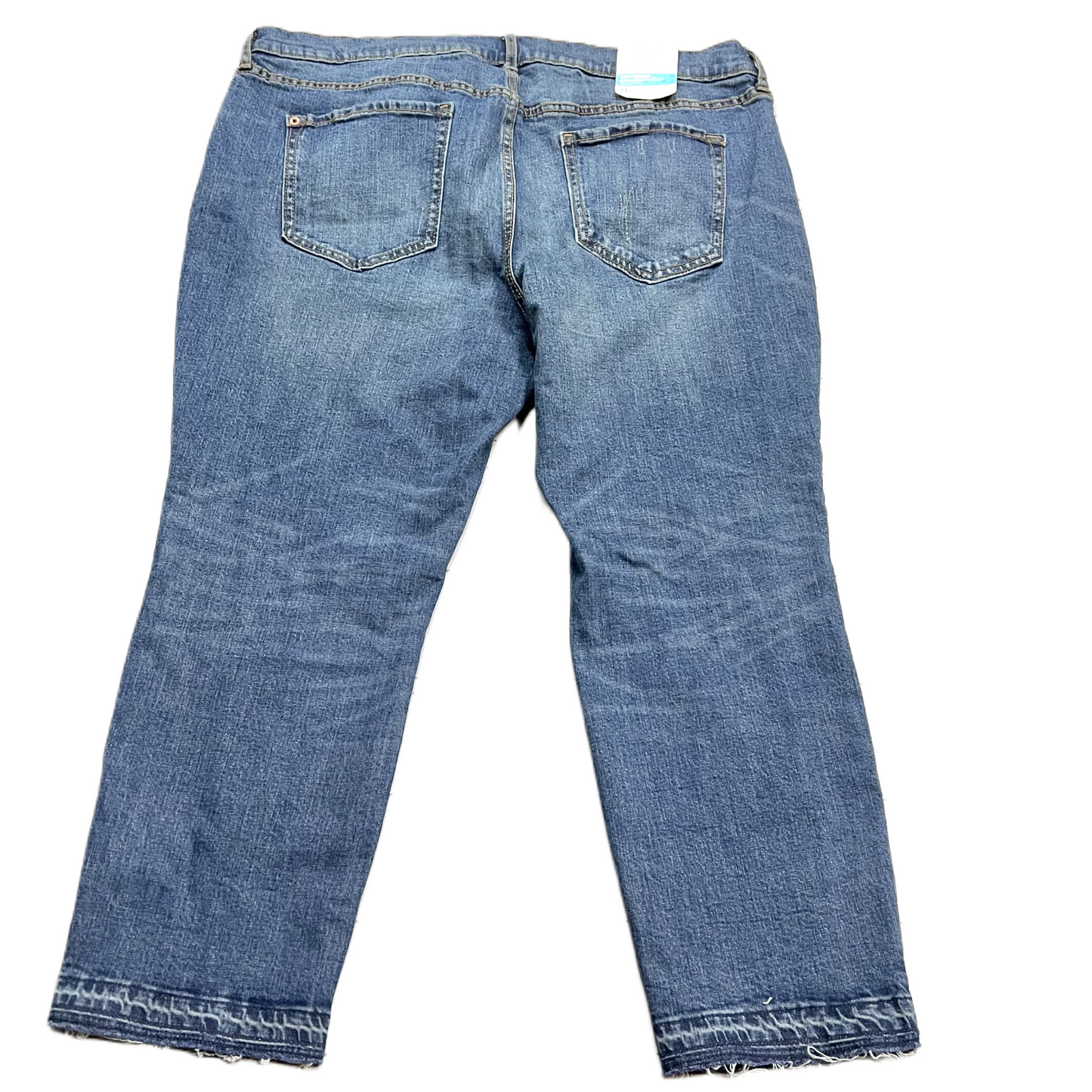 Jeans Straight By Old Navy In Blue Denim, Size: 16